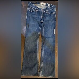 BKE Dark Blue Flare Women's Jeans